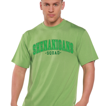 Shenanigans Squad Unisex Bamboo/Cotton Graphic T-Shirt