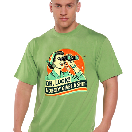 Funny Retro Woman Unisex Bamboo/Cotton Graphic T-Shirt