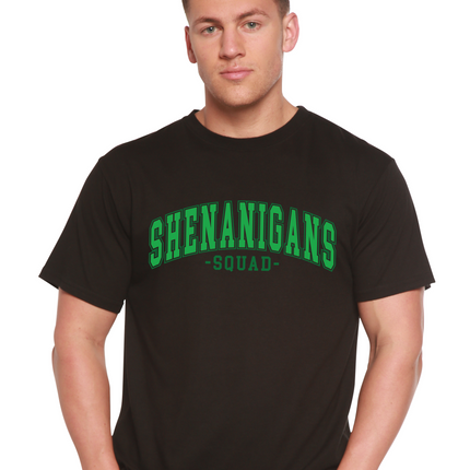 Shenanigans Squad Unisex Bamboo/Cotton Graphic T-Shirt