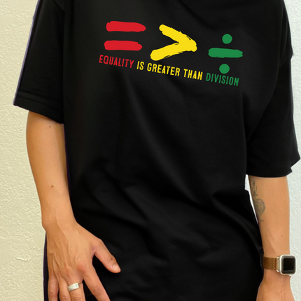 Black History Month Unisex Bamboo/Cotton Graphic T-Shirt