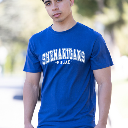 Shenanigans Squad Unisex Bamboo/Cotton Graphic T-Shirt