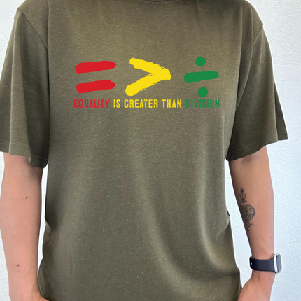 Black History Month Unisex Bamboo/Cotton Graphic T-Shirt