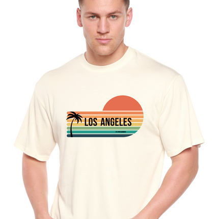 Los Angeles Spun Bamboo Unisex Bamboo Viscose/Organic Cotton Short Sleeve Graphic T-Shirt