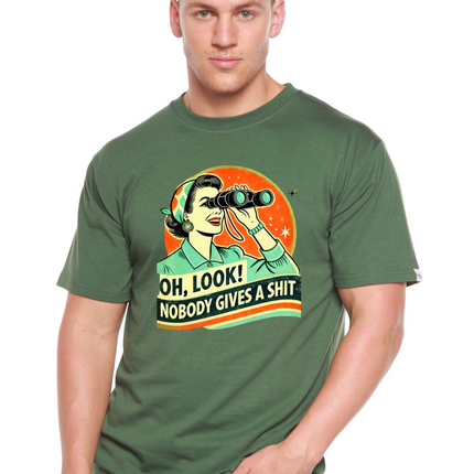 Funny Retro Woman Unisex Bamboo/Cotton Graphic T-Shirt