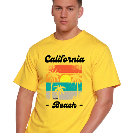 California Beach Unisex Bamboo Viscose/Organic Cotton Short Sleeve Graphic T-Shirt