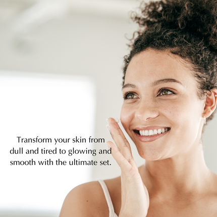 Rejuvenation Skincare Set with Serum, Face Cream & Eye Cream