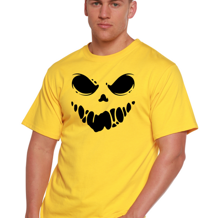 Halloween Boo Men's Bamboo Viscose/Organic Cotton Short Sleeve Graphic T-Shirt