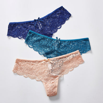 Lace Thong Panty (3 Pack)