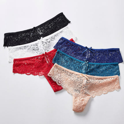 Lace Thong Panty (6 Pack)