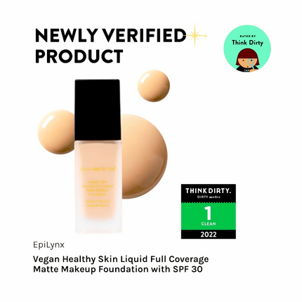 Full-Coverage Matte Foundation, 16 Shades