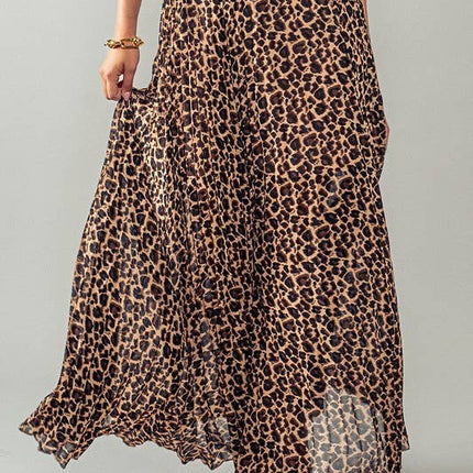 Fierce Flow Leopard Skirt