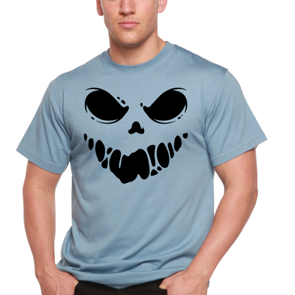 Halloween Boo Men's Bamboo Viscose/Organic Cotton Short Sleeve Graphic T-Shirt