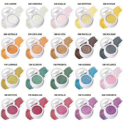 Liquid Shimmer Eyeshadow, 20 Shades