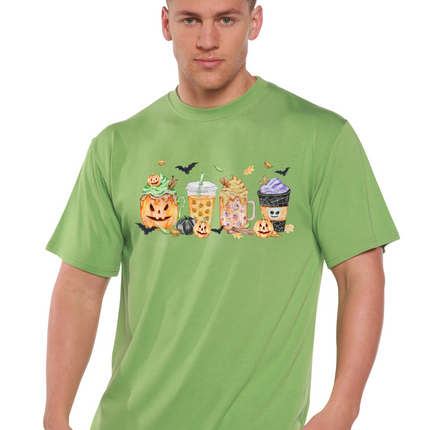 Happy Halloween Men's Bamboo Viscose/Organic Cotton Short Sleeve Graphic T-Shirt