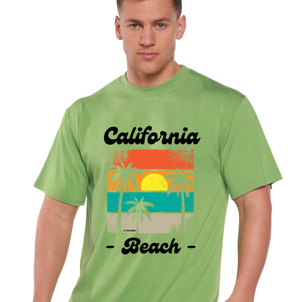 California Beach Unisex Bamboo Viscose/Organic Cotton Short Sleeve Graphic T-Shirt