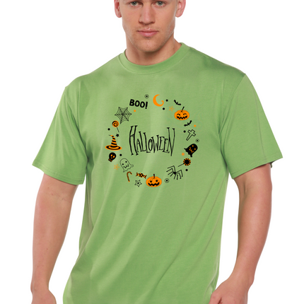 Bool Halloween Men's Bamboo Viscose/Organic Cotton Short Sleeve Graphic T-Shirt