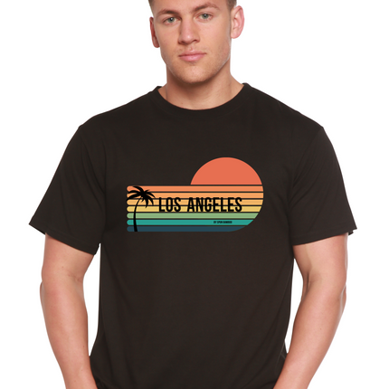 Los Angeles Spun Bamboo Unisex Bamboo Viscose/Organic Cotton Short Sleeve Graphic T-Shirt