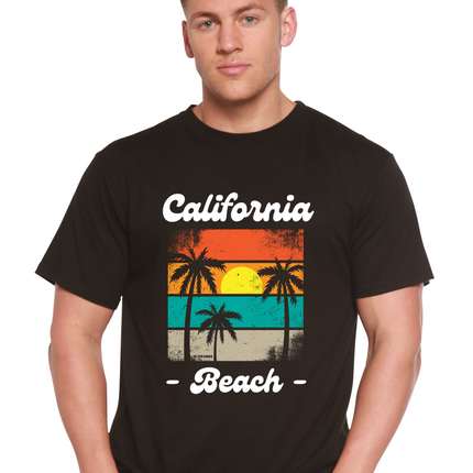 California Beach Unisex Bamboo Viscose/Organic Cotton Short Sleeve Graphic T-Shirt