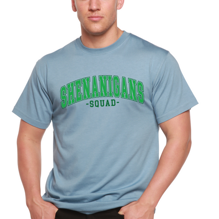 Shenanigans Squad Unisex Bamboo/Cotton Graphic T-Shirt