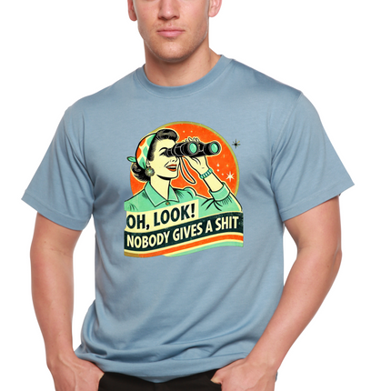 Funny Retro Woman Unisex Bamboo/Cotton Graphic T-Shirt