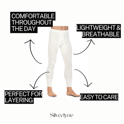 Angora and Wool | Base layer pants (Men's)