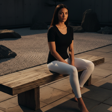 Angora and Silk | Short sleeve base layer shirt (Women's)