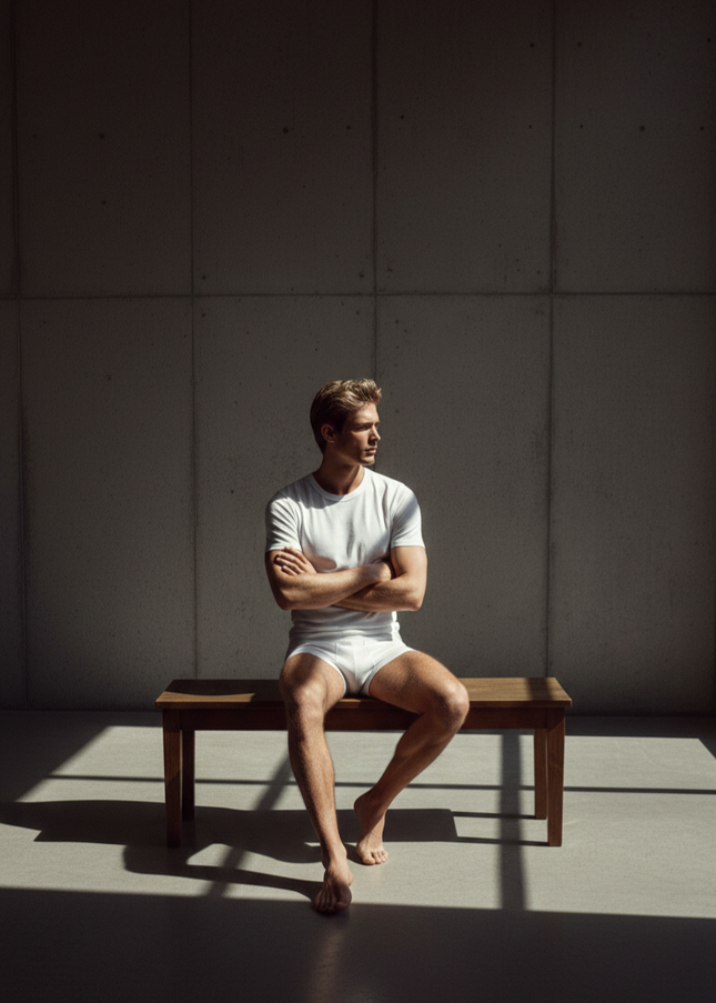 Angora and Wool | Short sleeve base layer shirt (Men's)