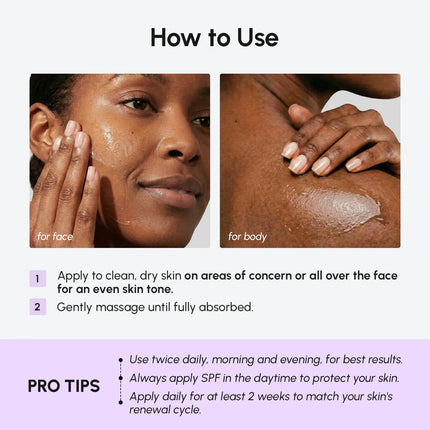 Dark Spot Correcting Face & Body Brightening Serum