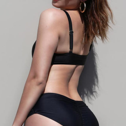 Capri Side Loop Double Rise Bikini Bottom