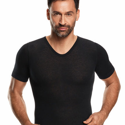 Cashmere and Silk | Short sleeve base layer shirt (Men's)