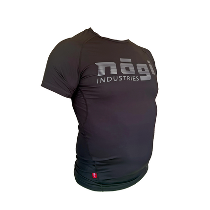 Core Short Sleeve Rash Guard - NEW JERSEY GRAY