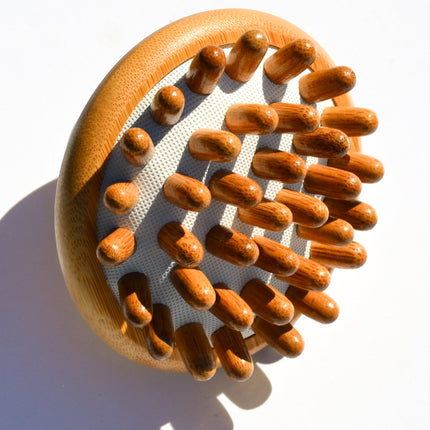 Bamboo Scalp Massager – Stimulating Hair Growth Too