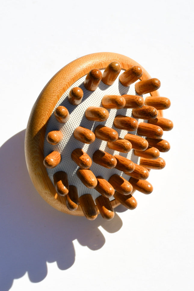 Bamboo Scalp Massager – Stimulating Hair Growth Too