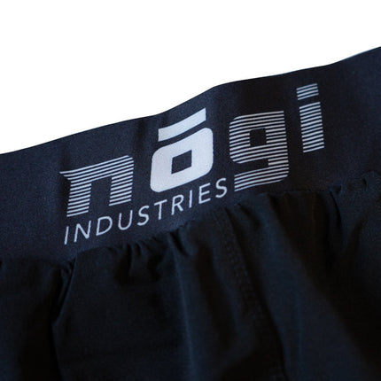 KIDS Ghost Premium Lined Grappling Shorts - Obsidian Black