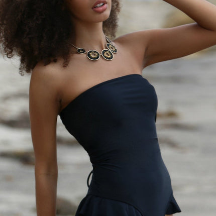 Hermosa Ruffled One Piece