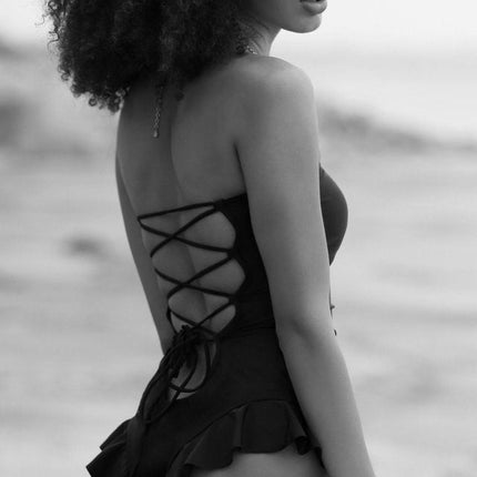 Hermosa Ruffled One Piece