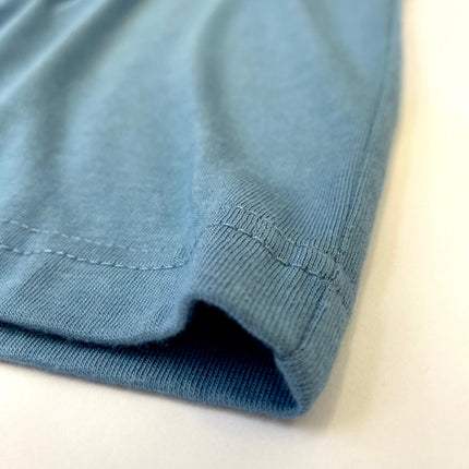 Men's Bamboo Viscose/Cotton Boxer Style Underwear Steel Blue Color - 5-pack
