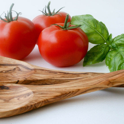 Hand Crafted Olive Wood Salad Servers