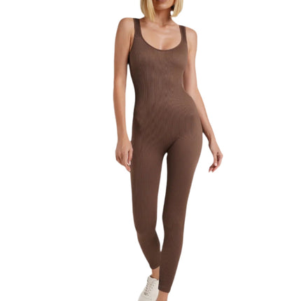 Seamless Ribbed Jumpsuit