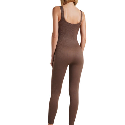 Seamless Ribbed Jumpsuit