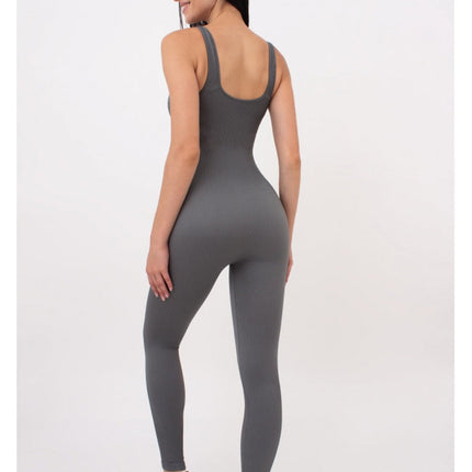Seamless Ribbed Jumpsuit