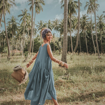 Sky Breeze Maxi Dress