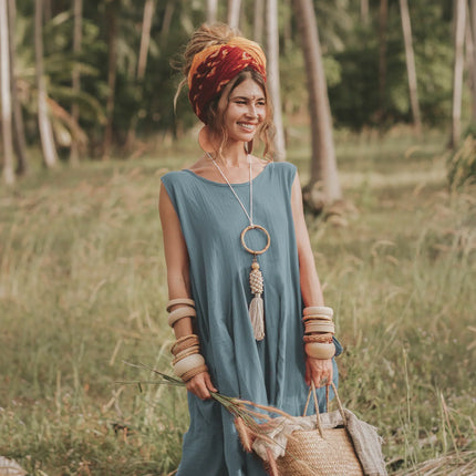 Sky Breeze Maxi Dress