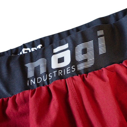 Ghost 7" Inseam Premium Lined Grappling Shorts -  Merlot Red
