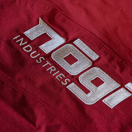KIDS Ghost Premium Lined Grappling Shorts - Merlot Red