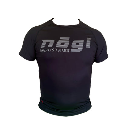 Core Short Sleeve Rash Guard - BLACK