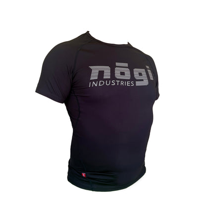 Core Short Sleeve Rash Guard - BLACK