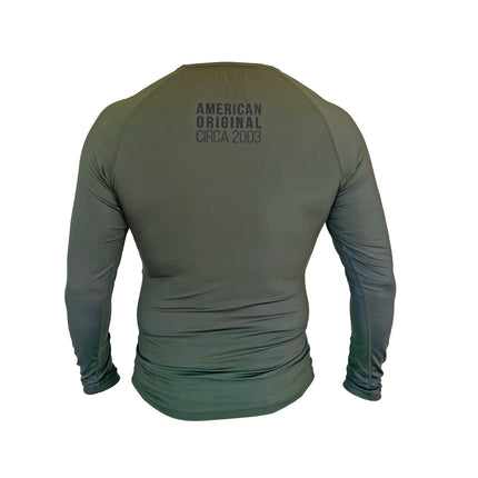 Core Long Sleeve Rash Guard - FURY GREEN