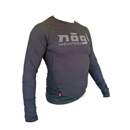 Core Long Sleeve Rash Guard - NEW JERSEY GRAY
