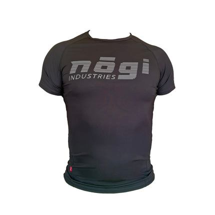 Core Short Sleeve Rash Guard - NEW JERSEY GRAY
